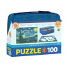 100 - BOLSA DE DESAYUNO CON PUZZLE, NOCHE ESTRELLADA