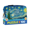 BOLSA DE DESAYUNO CON PUZZLE, NOCHE ESTRELLADA