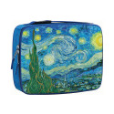 BOLSA DE DESAYUNO CON PUZZLE, NOCHE ESTRELLADA