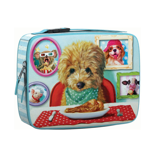 BOLSA DE DESAYUNO CON PUZZLE,  HORA DE LA CENA