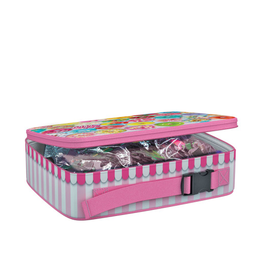 BOLSA DE DESAYUNO CON PUZZLE, DONUTS DELICIOSOS
