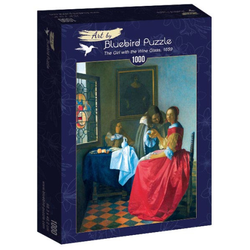 VERMEER, LA CHICA DE LA COPA DE VINO