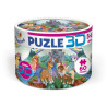 PUZZLE CUBO 3D UNICORNIOS