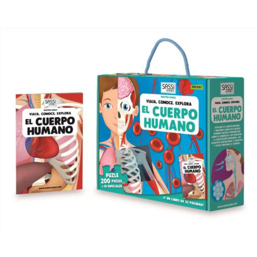 PUZZLEBOOKS-ECO , EL CUERPO HUMANO
