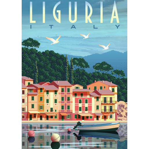 POSTAL DE LIGURIA