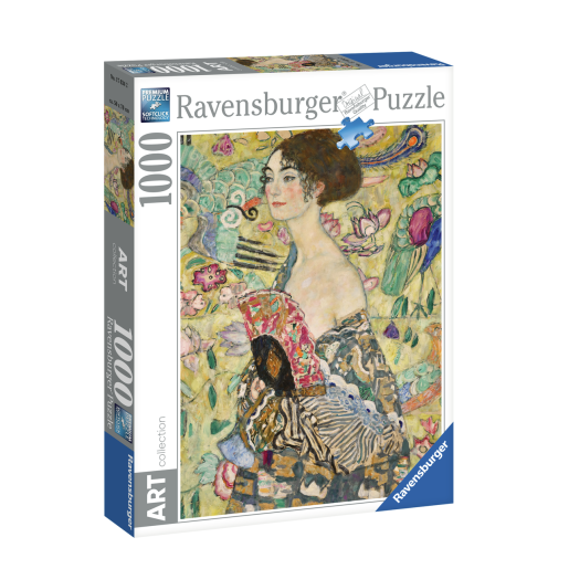 KLIMT, DAMA CON ABANICO