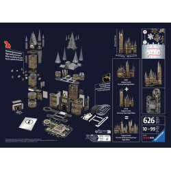 CASTILLO HOGWARTS, TORRE DE ASTRONOMIA, EDICION NOCHE