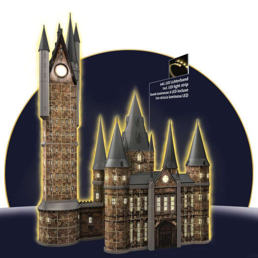 CASTILLO HOGWARTS, TORRE DE ASTRONOMIA, EDICION NOCHE