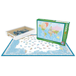 MAPA DEL MUNDO MODERNO ( SMART CUT )