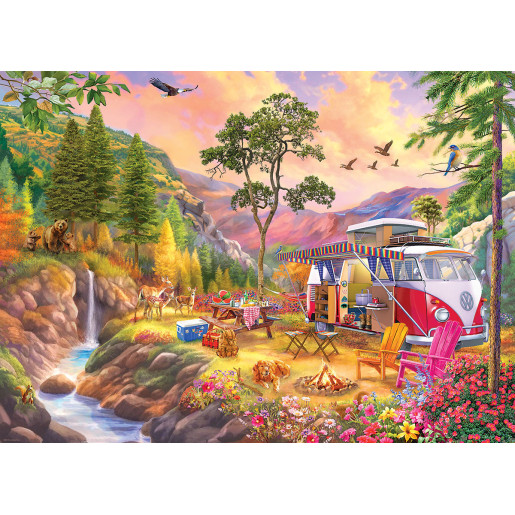 VW BUS, EL PARAISO DE LOS CAMPISTAS ( SMART CUT )