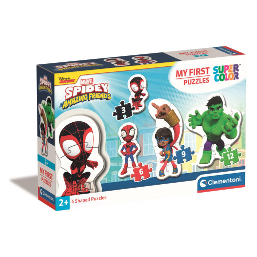 MI PRIMER PUZZLE 3-6-9-12 SPIDEY