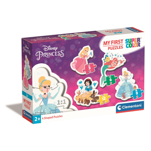 MI PRIMER PUZZLE 3-6-9-12 PRINCESAS