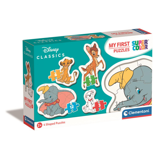 MI PRIMER PUZZLE 3-6-9-12 ANIMALES AMIGOS