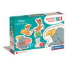 MI PRIMER PUZZLE 3-6-9-12 ANIMALES AMIGOS