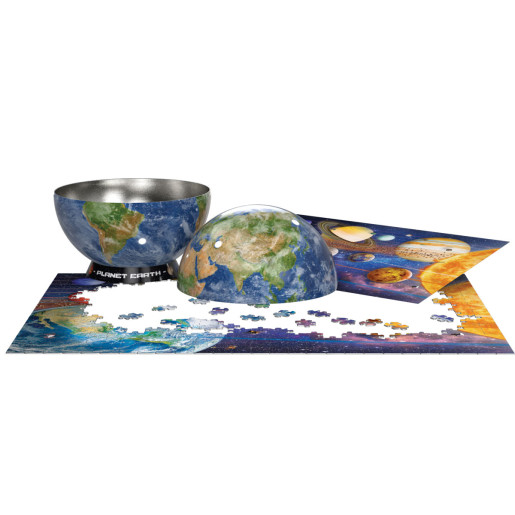 PLANETA TIERRA, CAJA METALICA