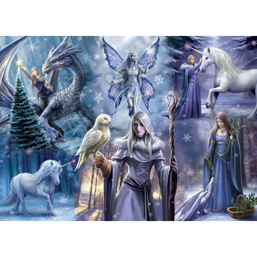 ANNE STOKES, WINTER FANTASY
