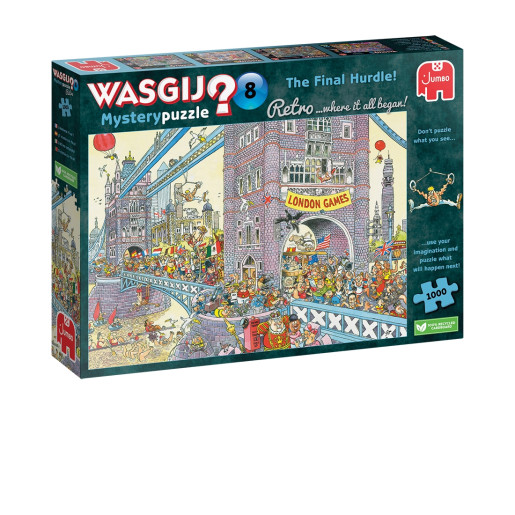 WASGIJ MYSTERY RETRO 8 - THE FINAL HURDLE