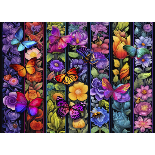 FLORES Y MARIPOSAS