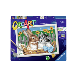 CREART - GATITO Y CONEJO