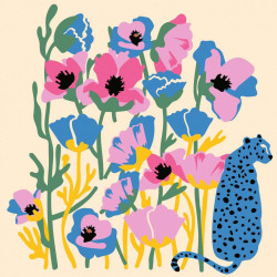 CREART - TREND CUADRADOS - AMAPOLAS