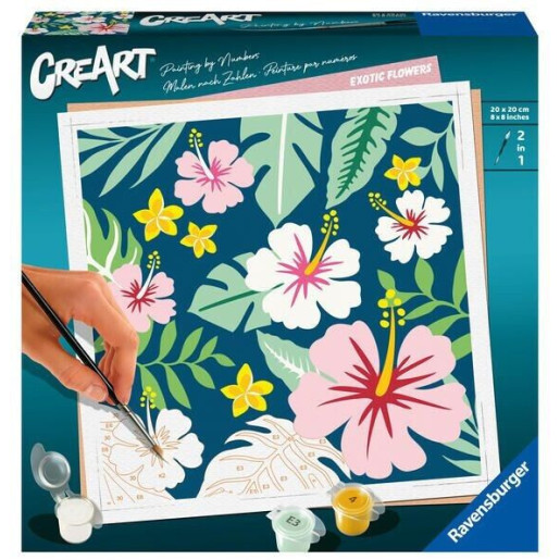 CREART - TREND CUADRADOS - FLORES EXOTICAS