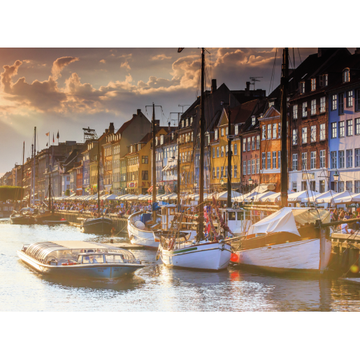 ATARDECER EN COPENHAGUE