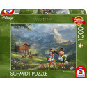 DISNEY MICKEY Y MINNIE EN LOS ALPES
