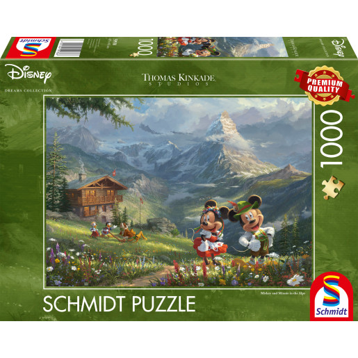 DISNEY MICKEY Y MINNIE EN LOS ALPES