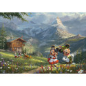 DISNEY MICKEY Y MINNIE EN LOS ALPES