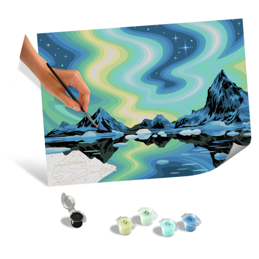 CREART AURORA BOREAL, SERIE CANVA
