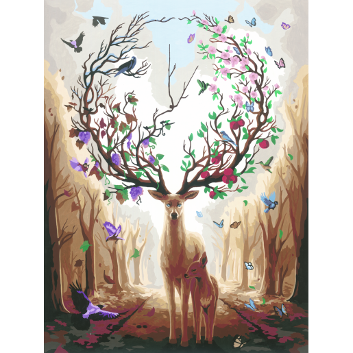 CREART - EL CIERVO, SERIE CANVA