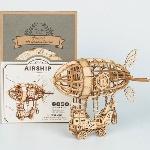 DIRIGIBLE DE MADERA MODERNO - ROLIFE