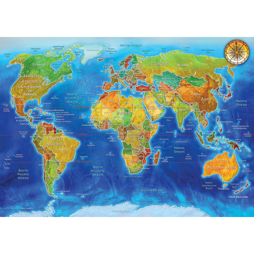 MAPA GEOPOLITICO MUNDIAL