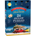PUZZLE CALENDARIO DE ADVIENTO, ANIMALES DE NAVIDAD
