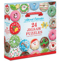 PUZZLE CALENDARIO DE ADVIENTO, DONUTS DE NAVIDAD