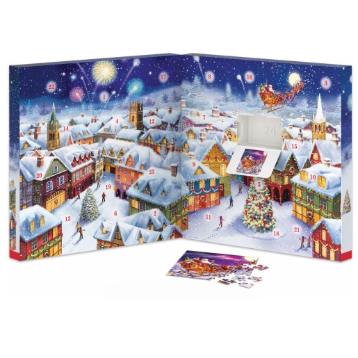 PUZZLE CALENDARIO DE ADVIENTO, RECUERDOS DE NAVIDAD
