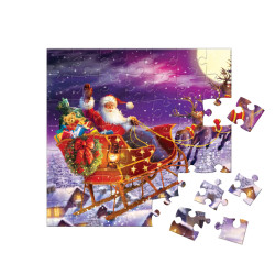 PUZZLE CALENDARIO DE ADVIENTO, RECUERDOS DE NAVIDAD