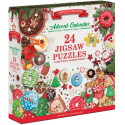 PUZZLE CALENDARIO DE ADVIENTO, DELICIAS NAVIDEÑAS
