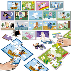 FANTASIA PUZZLE BATALLA - INFANTIL
