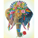 ELEFANTE BOHEMIO - DIAMOND DOTZ