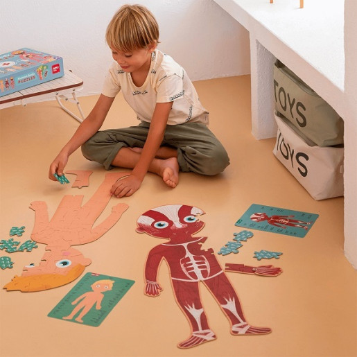 PUZZLE EDUCATIVO CUERPO HUMANO