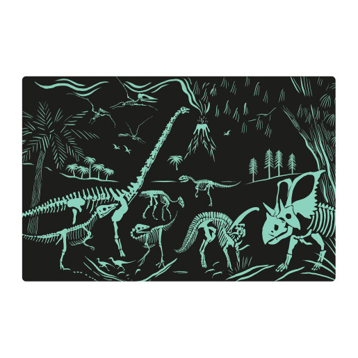 PUZZLE GLOW DINOSAURIOS