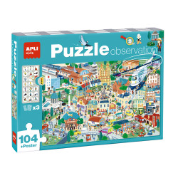 PUZZLE OBSERVACION CIUDAD