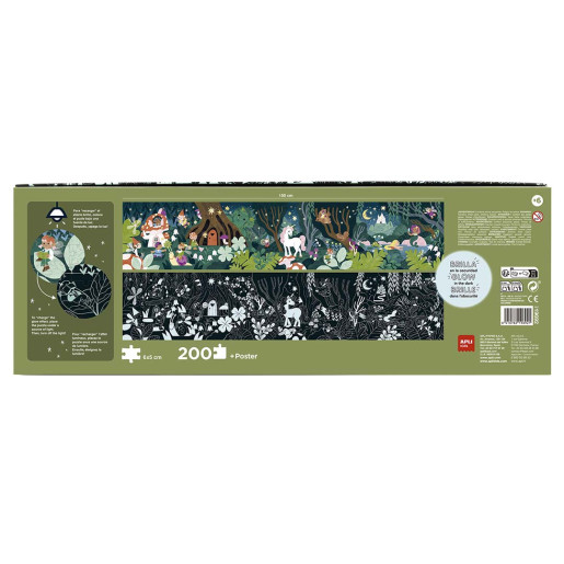 PUZZLE GLOW BOSQUE MAGICO