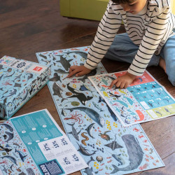 PUZZLE ANIMALES AMENAZADOS MARINOS