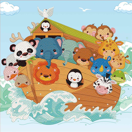 ANIMALES 2X2 - DIAMOND DOTZ