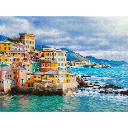 VISTA DEL DIA DE INVIERNO, ITALIA - DIAMOND DOTZ