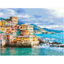 VISTA DEL DIA DE INVIERNO, ITALIA - DIAMOND DOTZ