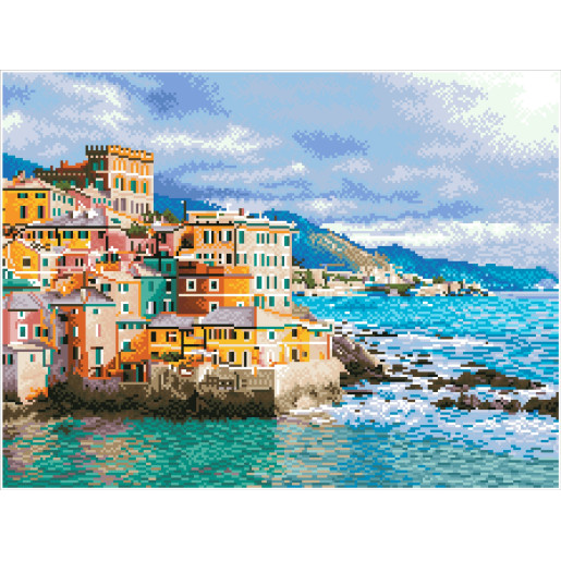 VISTA DEL DIA DE INVIERNO, ITALIA - DIAMOND DOTZ