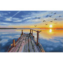 EMBARCADERO AL ATARDECER - DIAMOND DOTZ